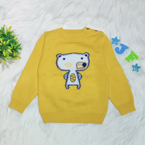 Mustard Fashion Sweater Cardigan SC6303G