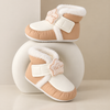 JF Premium Cream Beige Cozy Luxe Baby Winter Shoes SH7188J