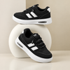 JF Black & White Kids Air-Cushion Sneakers Shoes SH7190I