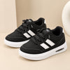 JF Black & White Kids Air-Cushion Sneakers Shoes SH7190I