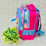 3D Embossed Unicorn Backpack School Bag for Girls of Preschool, Prep and Nursery BG5532H