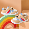 JF Beige, White & Blue Baby Sporty Mesh Sneakers Shoes SH7196I