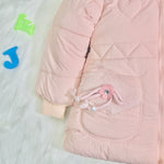 Girls T. Pink Warm Inner Furr Hoodied Puffer Jacket HJ6205