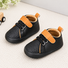JF Black & Orange Baby Urban Explorer High-Top Booties BTS9129C