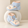 JF Premium Sky Blue Teddy Bear Baby Winter Shoes SH7199C