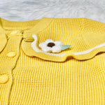 Mustard Fashion Sweater Cardigan SC6307B