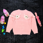 Baby Pink Fashion Sweater Cardigan SC6307A