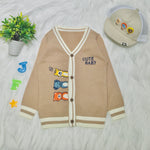 Beige Color Baby Fashion Sweater Cardigan SC6308A