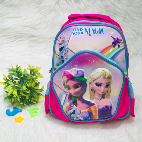 Premium Quality Frozen Backpack Girls School Bag for Girls of Preschool, Prep and Nursery BG5536C