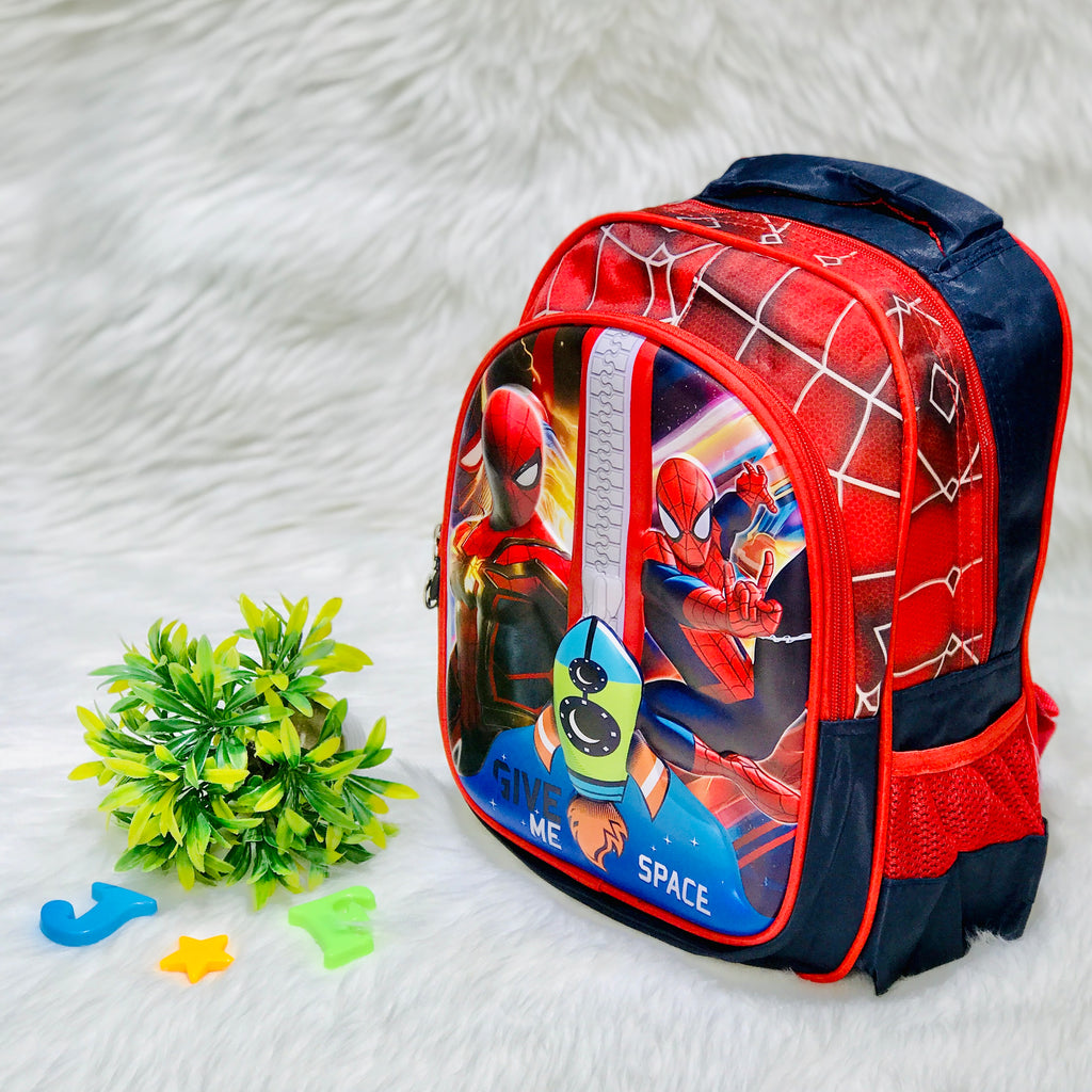 Premium Quality Backpack Spider Man School Bag for Boys of Preschool, Prep and Nursery BG5538C