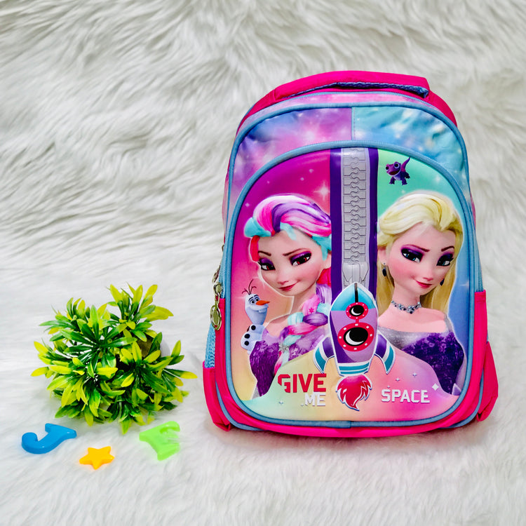 Premium Quality Backpack Pink Barbie School Bag for Girls of Preschool, Prep and Nursery BG5538D