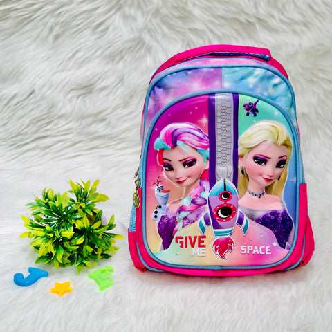 Premium Quality Backpack Pink Barbie School Bag for Girls of Preschool, Prep and Nursery BG5538D