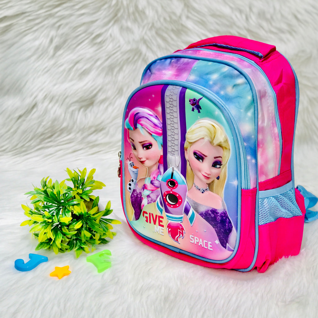 Premium Quality Backpack Pink Barbie School Bag for Girls of Preschool, Prep and Nursery BG5538D