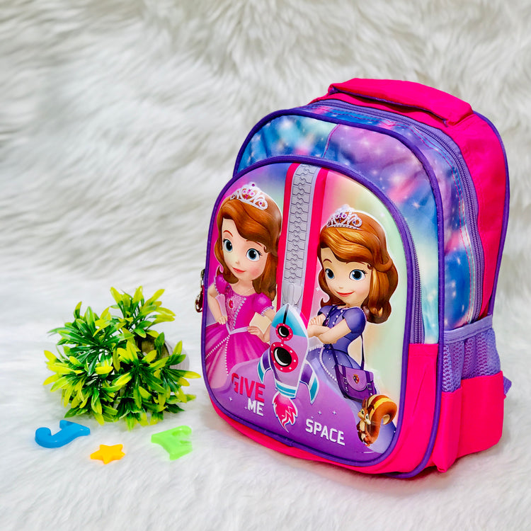 Premium Quality Backpack Sofia School Bag for Girls of Preschool, Prep and Nursery BG5538F