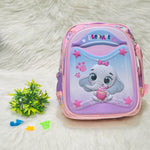 Pink Elephant School Backpack With Pouch Bag 2 Pc BG5541E