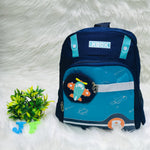 Navy Blue Waterproof Backpack, School Bags for Boys and Girls Aged 3-6, 1-2 Grade Student Bags BG5543B