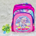 Pink Barbie Doll 16 Inches Premium Quality Girls School Bag BG5544B