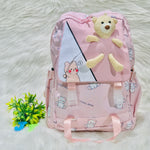 Pink Diaper Bag for Mother Travel - Baby Bear Diaper Backpack Bag BG5548C