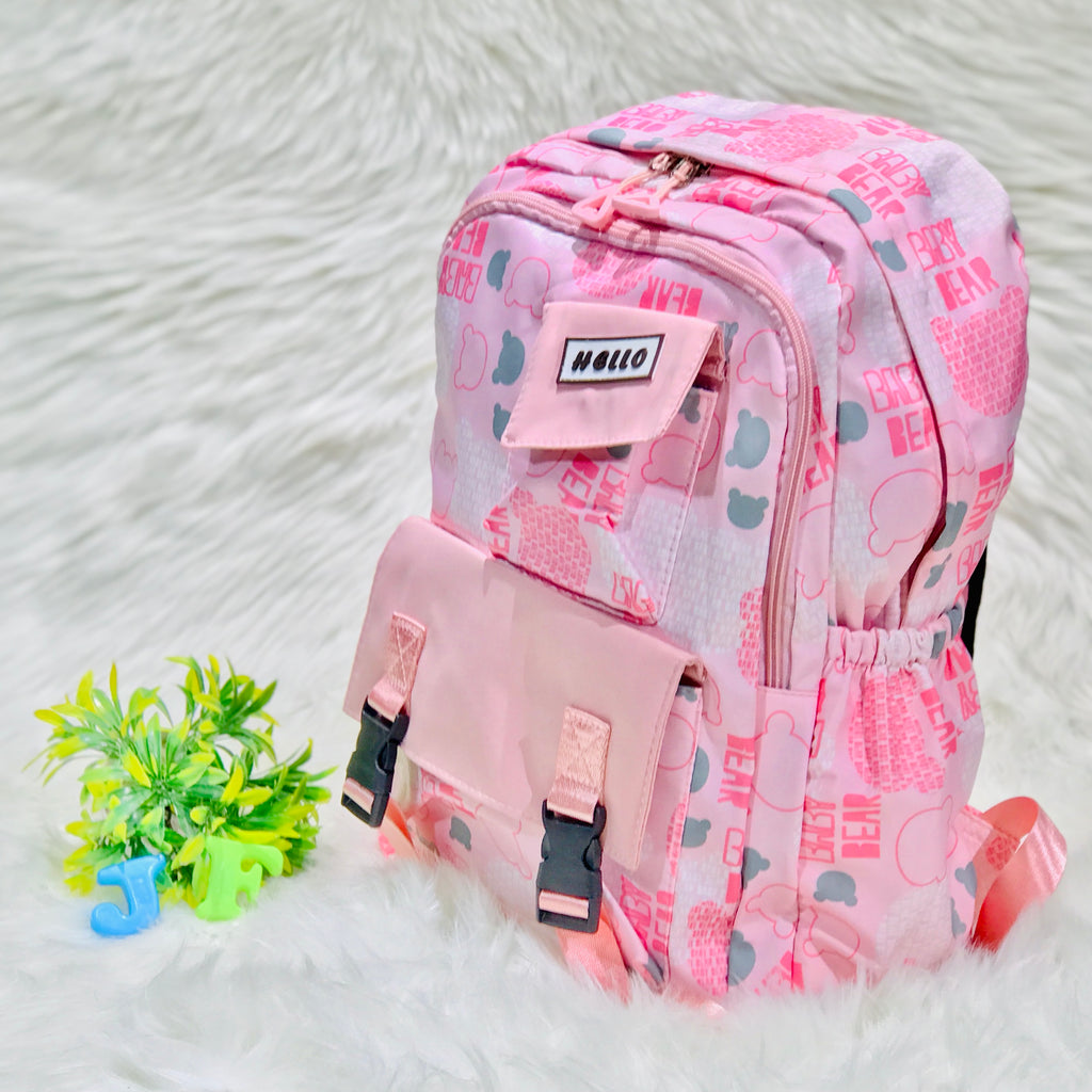 Pink Diaper Bag for Mother Travel - Baby Diaper Backpack Bag BG5549