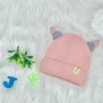 Pink Winter Baby Fashion Knitted Woolen Warm Cap CP5069A