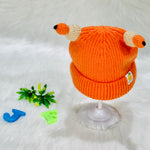 Orange Winter Baby Fashion Knitted Woolen Warm Cap CP5069B