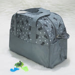 Gray Mother Travel Baby Diaper 2 PCs Bag BG5551B