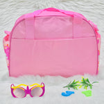 Large Mother Travel Baby Diaper 2 PCs Pink Bag BG5552A