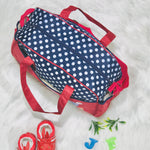 Red Large Capacity Mother Travel Baby Diaper 2 PCs Bag BG5553A