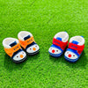 KMR Happy Face Red Warm Winter Shoes SH7002B