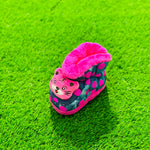 KMR Blue & Pink Cat Warm Winter Shoes SH7001C