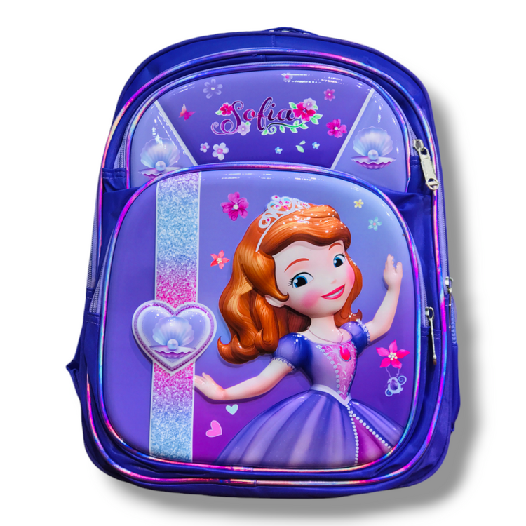 Purple Sofia School Bag 16 Inch - Perfect for Little Angle BG5545B