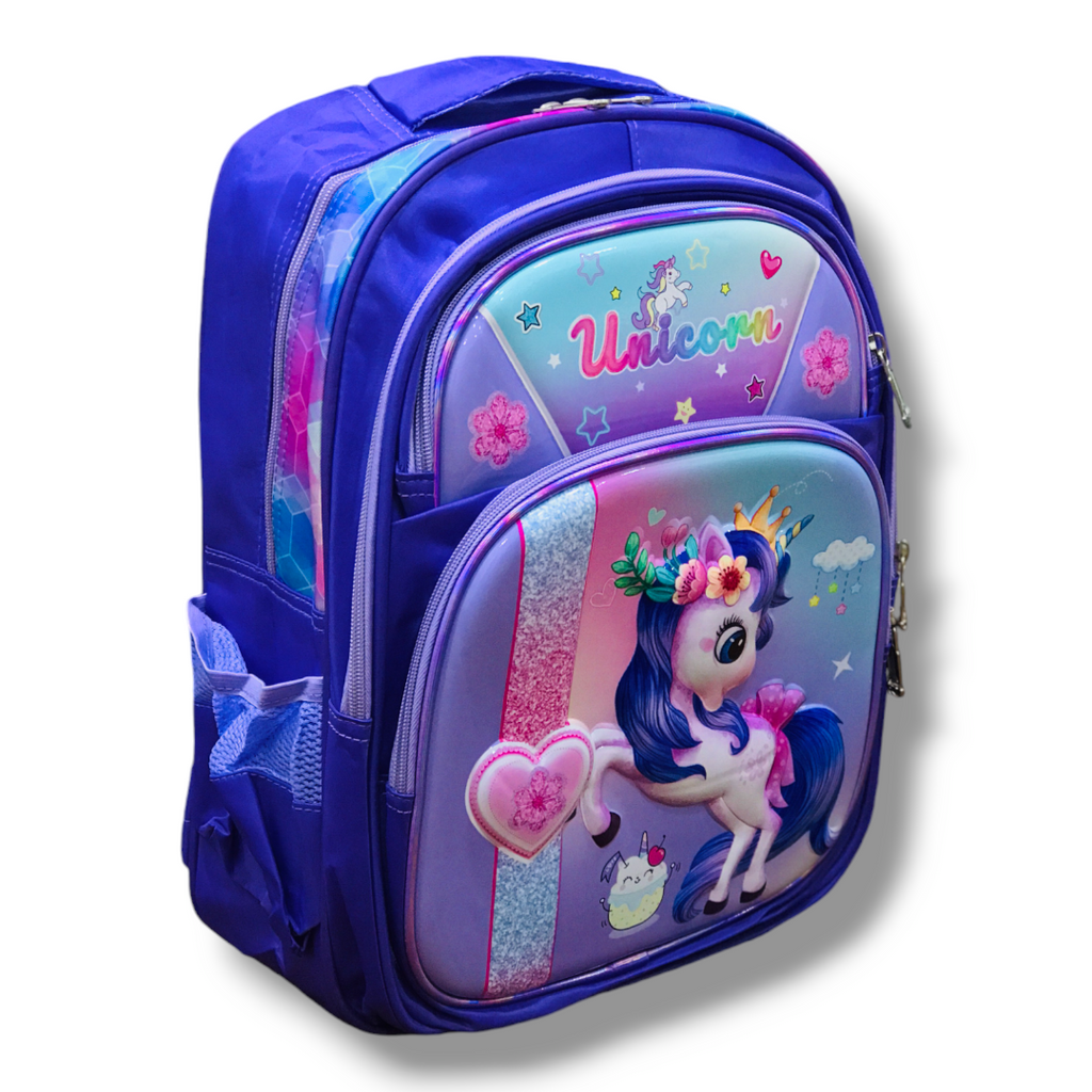 Purple Unicorn School Bag 16 Inch - Perfect for Little Angle BG5545F