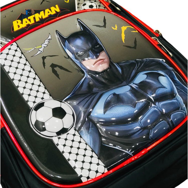 Black Batman School Bag 16 Inch - Perfect for Little Superheroes BG5545A