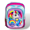 Pink Unicorn 16 Inches Premium Quality Girls School Bag BG5546A