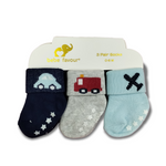 HB Baby Blue Pack of 3 Socks SK3023A