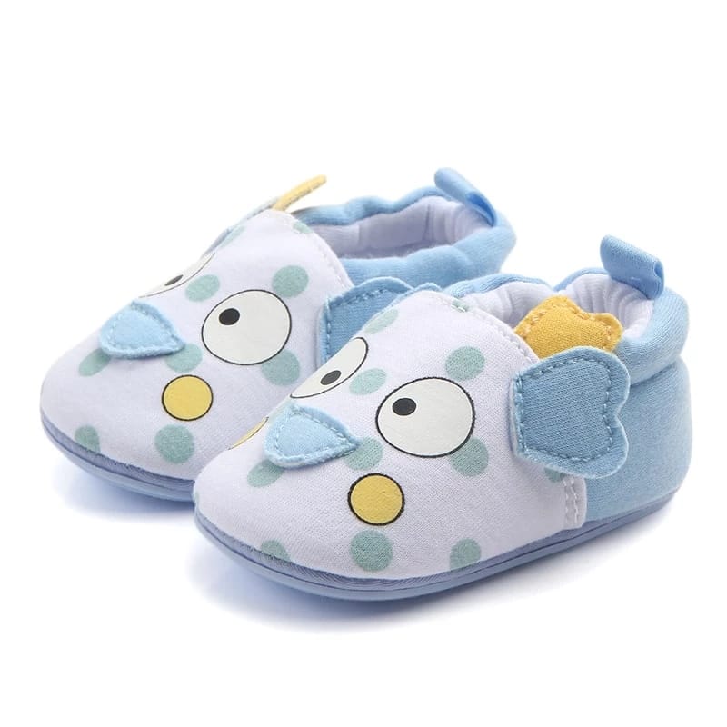 TYY Sky Blue Polka Dots Shoes SH7017B