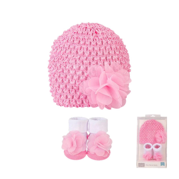 BF 2pcs Knit Hat and Sock Set CP5012B