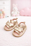 JF Gold Color Summer Rubber-Soled Sandals for Girls SDL7556A
