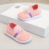 Pink Baby Soft Bottom Walking Sneakers Toddler Rubber Sole Cartoon Character First Walkers Infant Shoes SH7168F