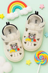 MUA White & Balck Baby Sandals SDL7526C
