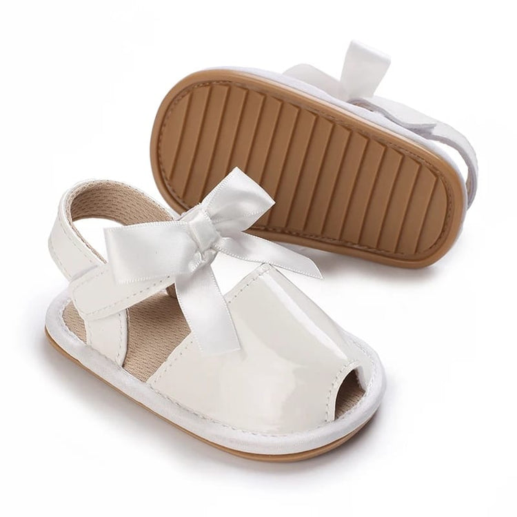 White Bow Sandals SDL7510A