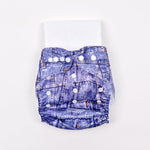 Blue Jeans Style Reusable Baby Infant Nappy Cloth Diaper BCP1017A