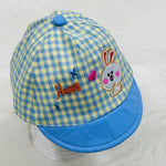 Fashion Baby Sky Blue Happy Face Cap CP5038B