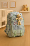 Pistachio Green Diaper Bag for Mother Travel - Baby Bear Diaper Backpack Bag BG5547B