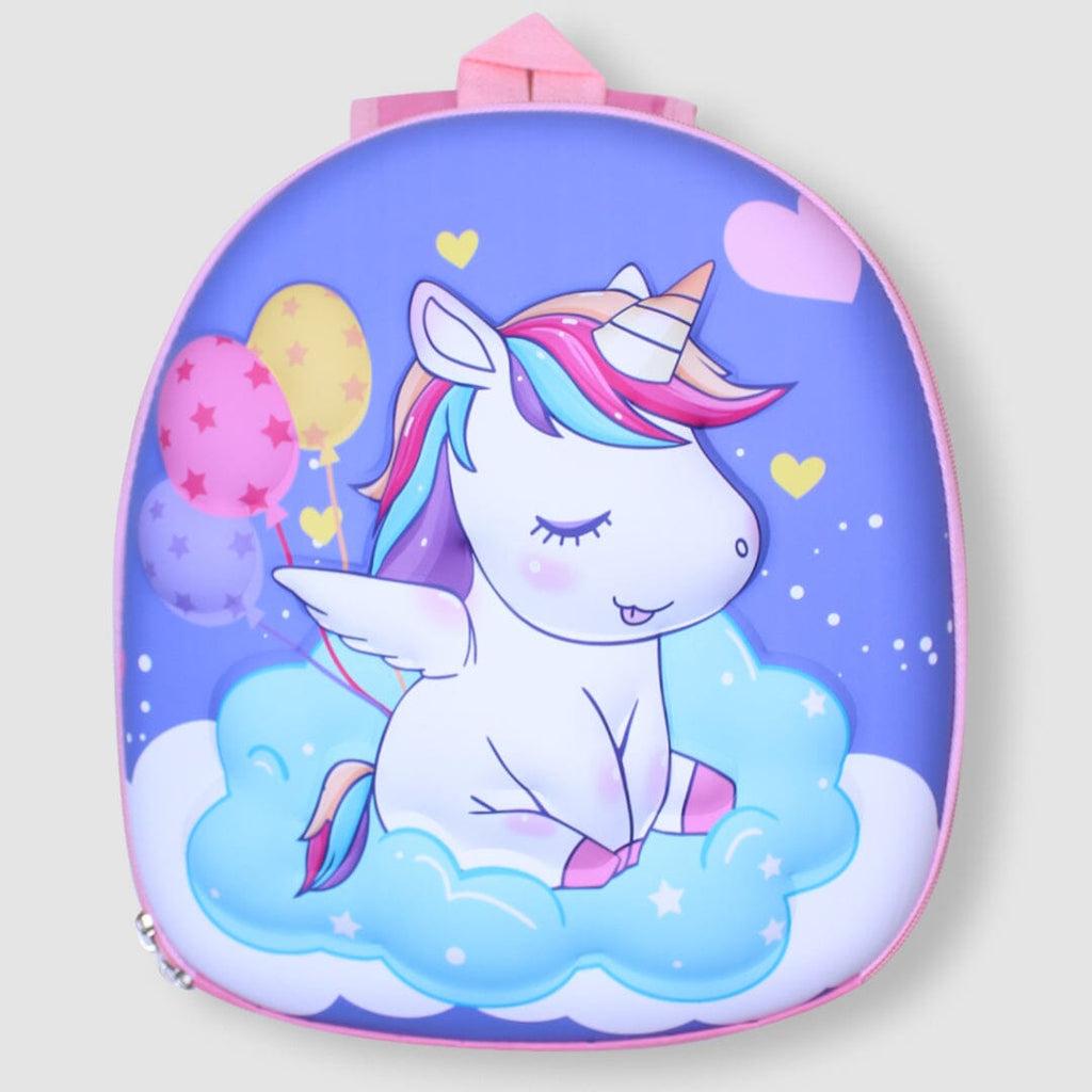 Purple Cute Unicorn Character Premium Quality Bag for Kids BG5520B