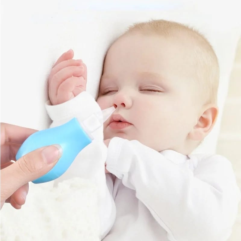 Sky Blue Silicone Newborn Nose Aspirator Toddler Nose Cleaner BCP1004A