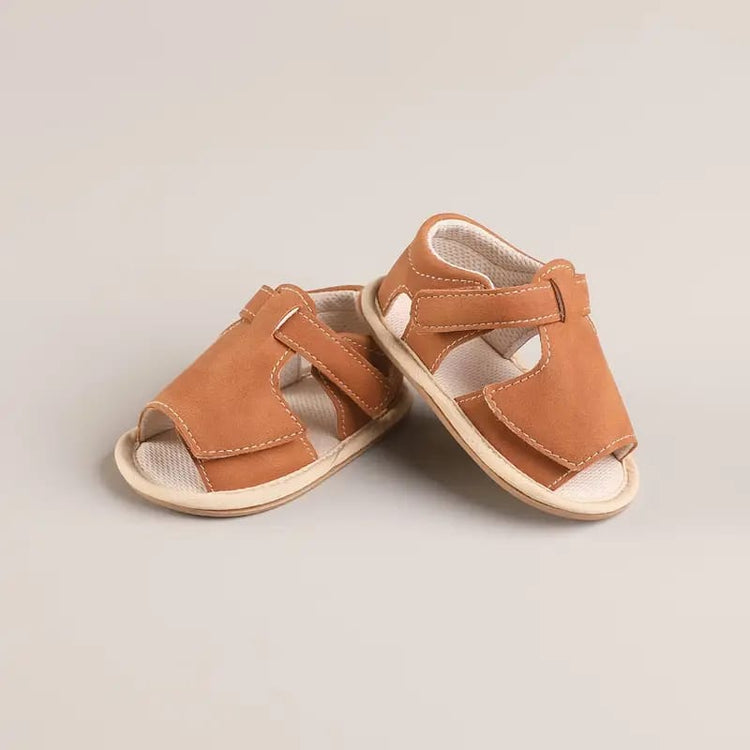 Infant Unisex Summer, Casual & Fashion Minimalist Solid Color Sandals SDL7539B