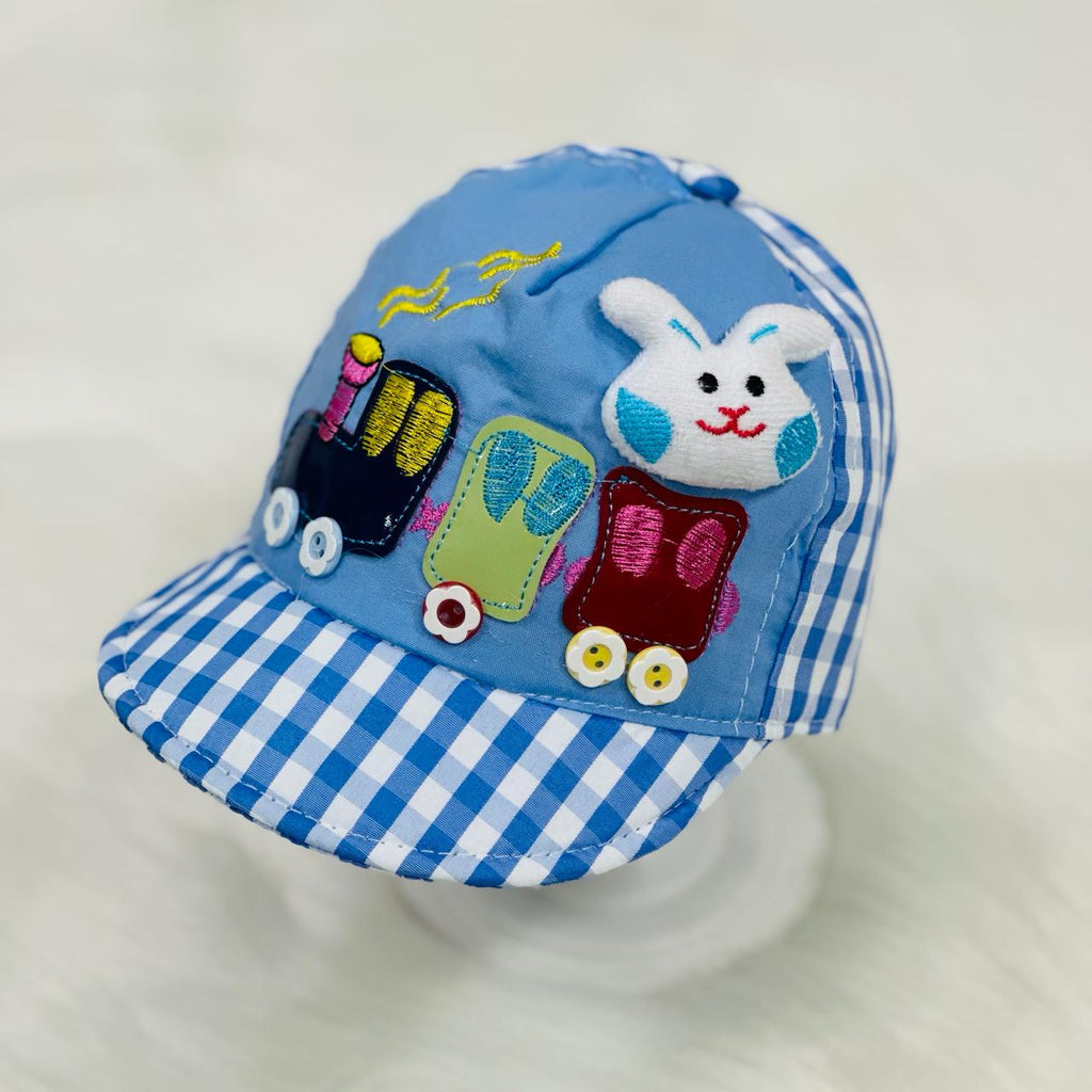 Baby Girl Fashion Sky Blue Cap CP5027D