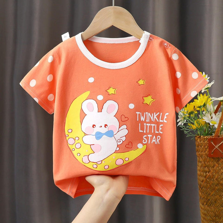 JF Peach Color T-Shirt TP6070E