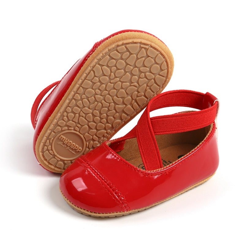 Girls Red Color Shoes SH7072B